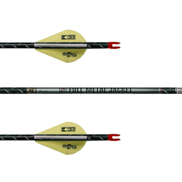Easton 4MM Full Metal Jacket (FMJ) Fletched Arrows