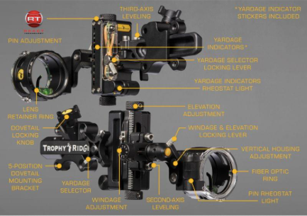 Trophy Ridge One Pro Dovetail Sight