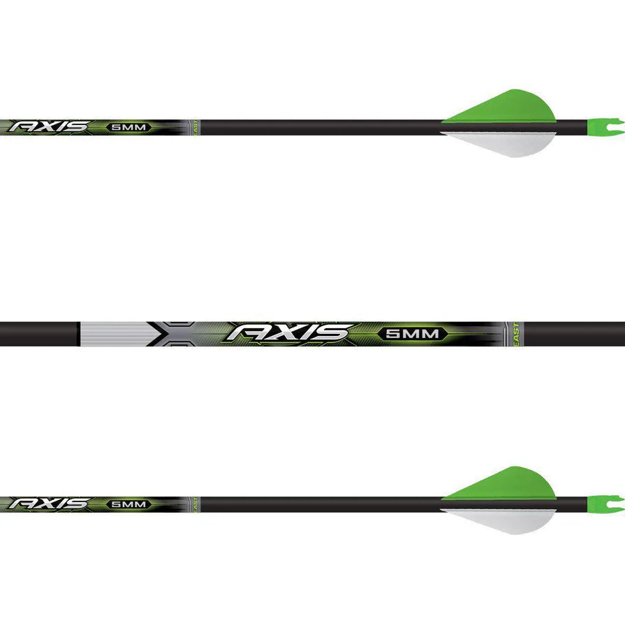 Easton Axis 5mm Arrows - Fletched