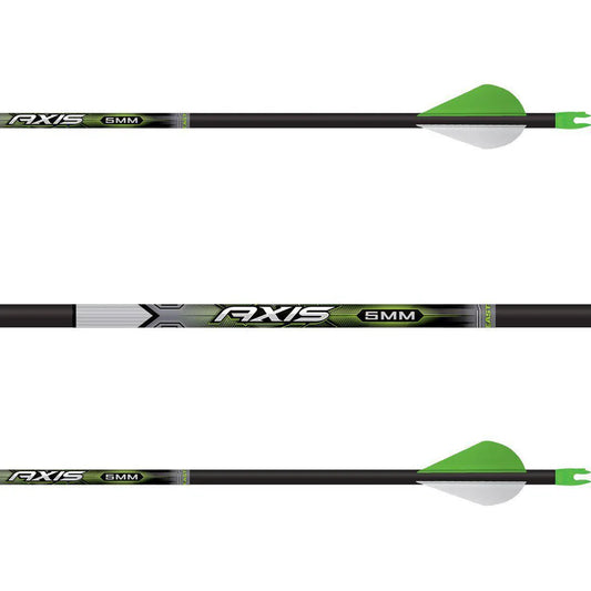Easton Axis 5mm Arrows with Fletches
