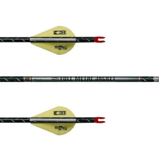 Easton 4MM Full Metal Jacket (FMJ) Fletched Arrows