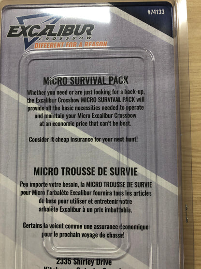 About the Excalibur Micro Survival Pack